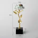 Brass_Flower_Sculpture_-_-_tag1_-4157530 Brass Flower Sculpture tag1