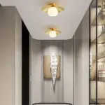 Brass_Hood_Gold_Semi_Flush_Ceiling_Lamp_-_-_tag1_-4163349 Brass Hood Gold Semi Flush Ceiling Lamp tag1