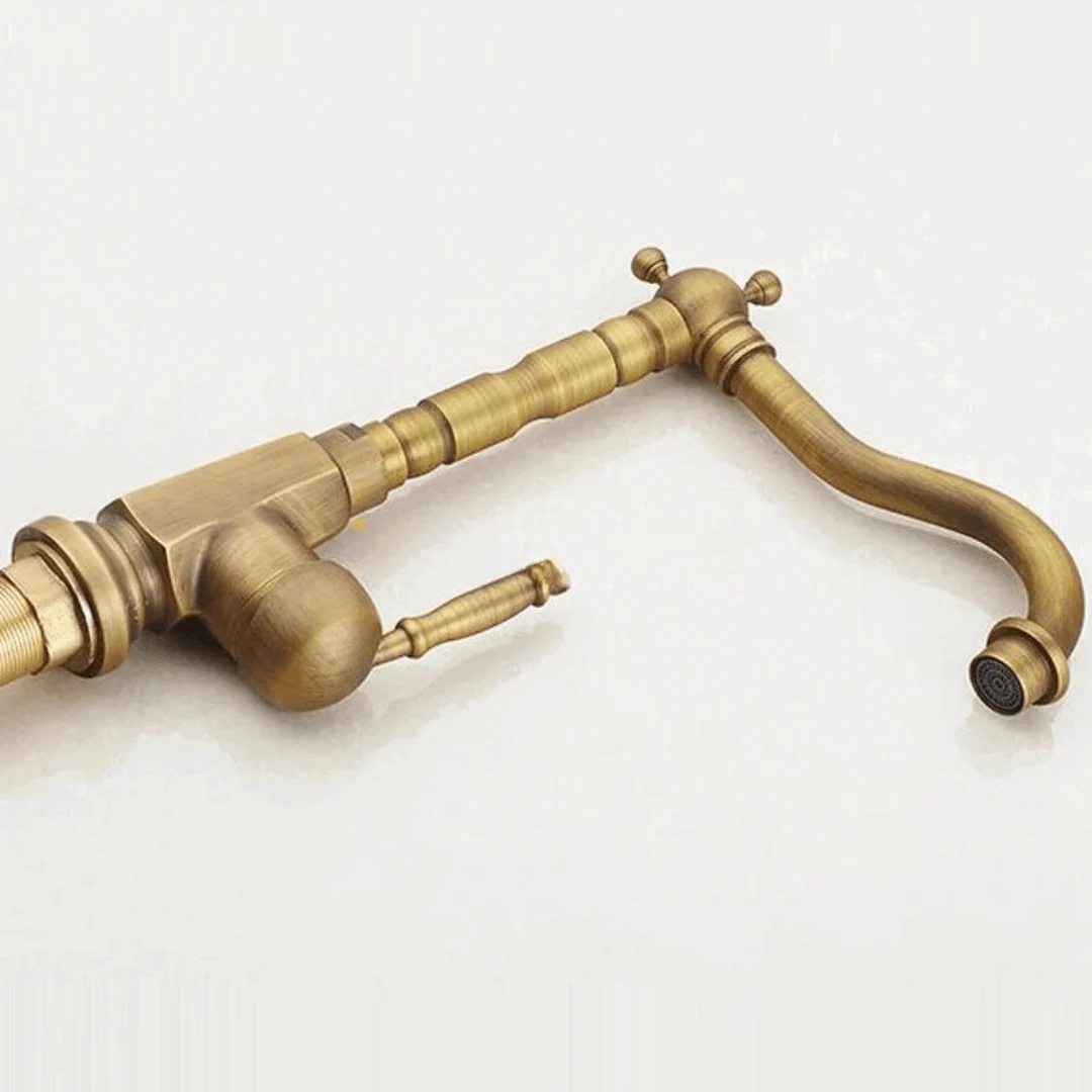 Brass Kitchen Faucet | The perfect 360° rotating washbasin tap -  - #tag1#