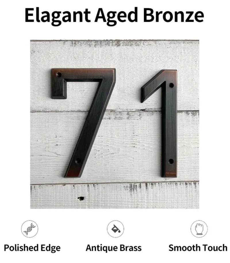 Brea The house number tag1