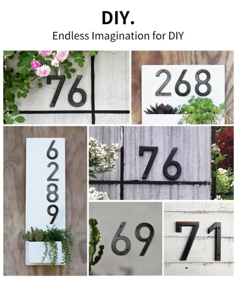 Brea The house number tag1