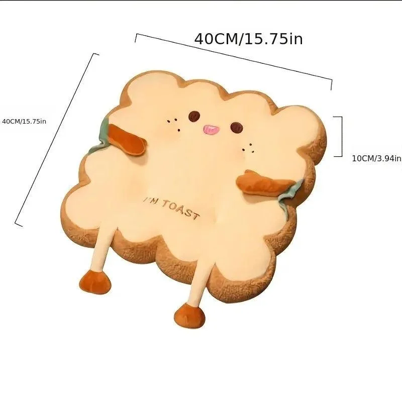 Bread Cushion - Fluffy - Memory Foam - Chair Decor -  - #tag1#