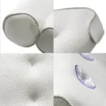Breathable 3D Mesh Spa Bath Pillow with Suction Cups Neck and Back Support Spa Pillow for 70f61bd7 cc71 47a0 9815 fa781824a481