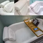 Breathable 3D Mesh Spa Bath Pillow with Suction Cups Neck and Back Support Spa Pillow for 7157e9ce 6e8c 4822 8ef8 e9d0ec63e2dc