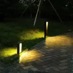 Breckyn Modern Black Frame Garden Light tag1