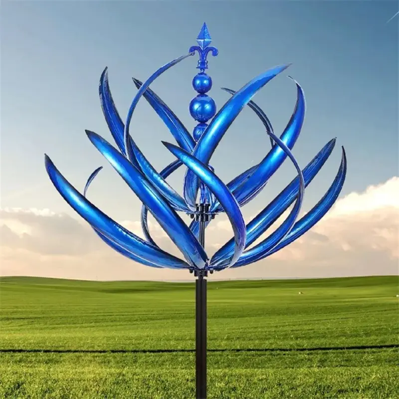 BreezeArt Metal sculpture windmill
