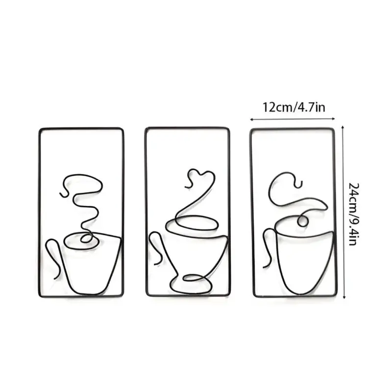 Brewtiful Cups Aesthetic Coffee Mug Wall Art for Creative Room Design tag1