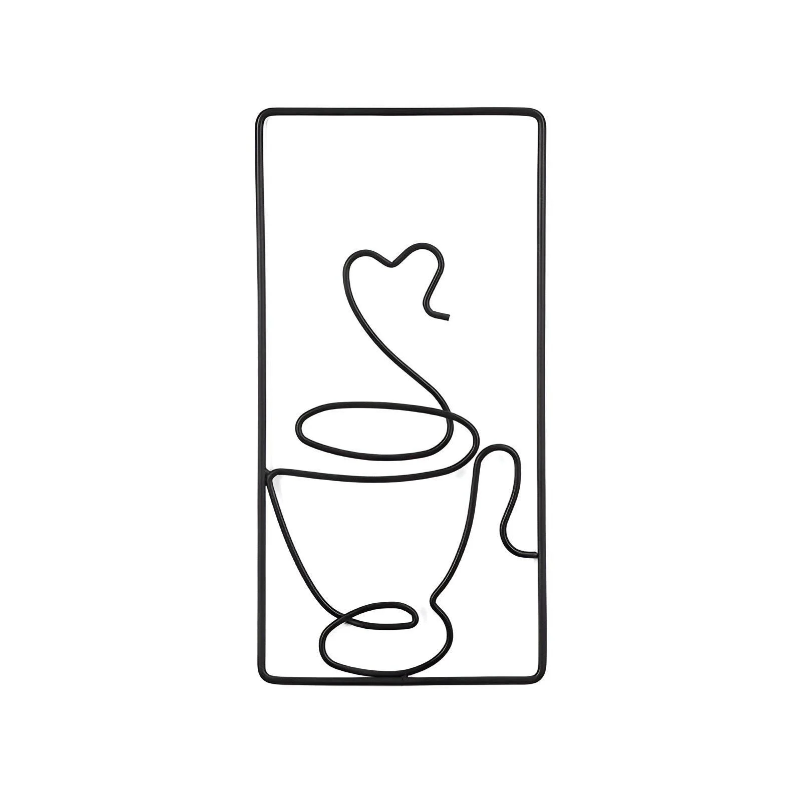 Brewtiful Cups - Aesthetic Coffee Mug Wall Art for Creative Room Design -  - #tag1#