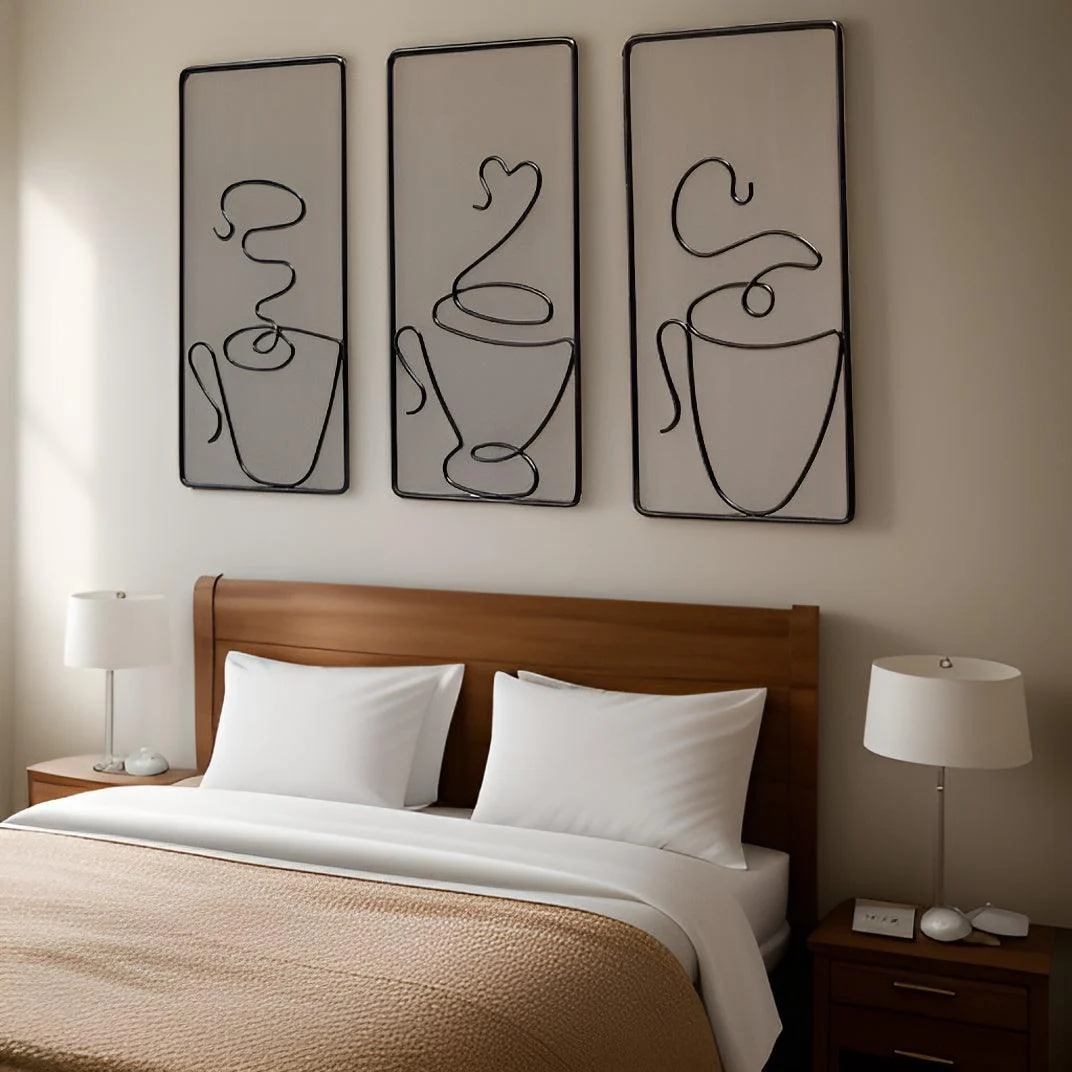 Brewtiful Cups - Aesthetic Coffee Mug Wall Art for Creative Room Design -  - #tag1#