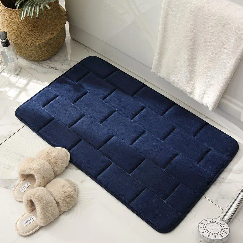 Brickwork Pattern Bathroom Mat -