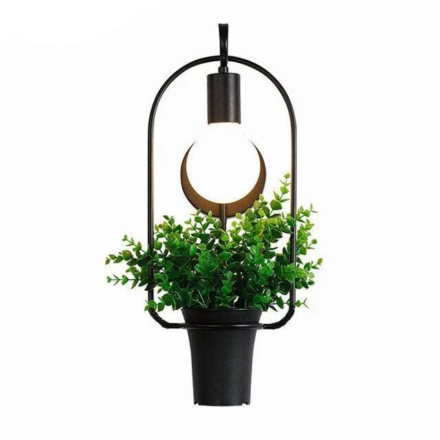 Brielle - Modern Nordic Planter Wall Lamp -  - #tag1#