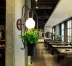 Brielle Modern Nordic Planter Wall Lamp tag1