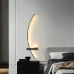 BrightArc Wall Light Curved Wall Light LED Arc Line Bedside Wall Lamp tag1