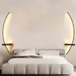BrightArc Wall Light Curved Wall Light LED Arc Line Bedside Wall Lamp tag1