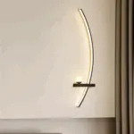 BrightArc Wall Light Curved Wall Light LED Arc Line Bedside Wall Lamp tag1