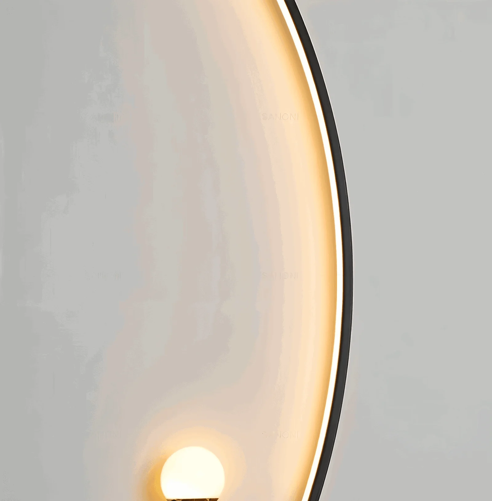 BrightArc Wall Light - Curved Wall Light LED - Arc Line Bedside Wall Lamp -  - #tag1#