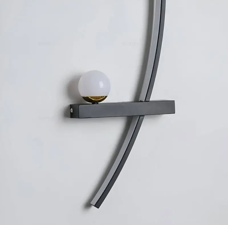 BrightArc Wall Light Curved Wall Light LED Arc Line Bedside Wall Lamp tag1