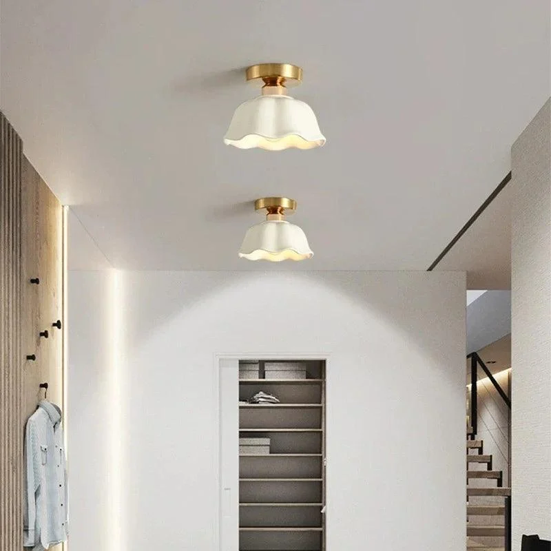 BrightGleam | Ceramic and Glass Pendant Lamp -  - #tag1#