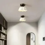 BrightGleam Ceramic and Glass Pendant Lamp tag1
