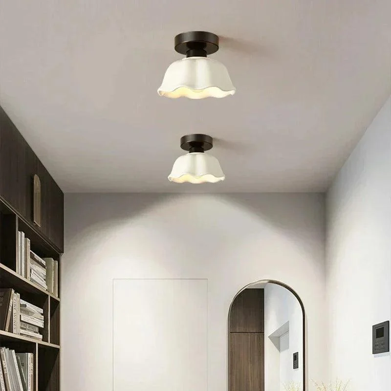BrightGleam | Ceramic and Glass Pendant Lamp -  - #tag1#