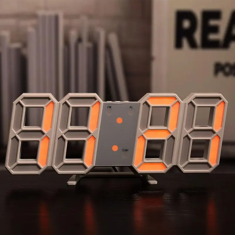 BrightGlow LED Digital Wall Clock tag1