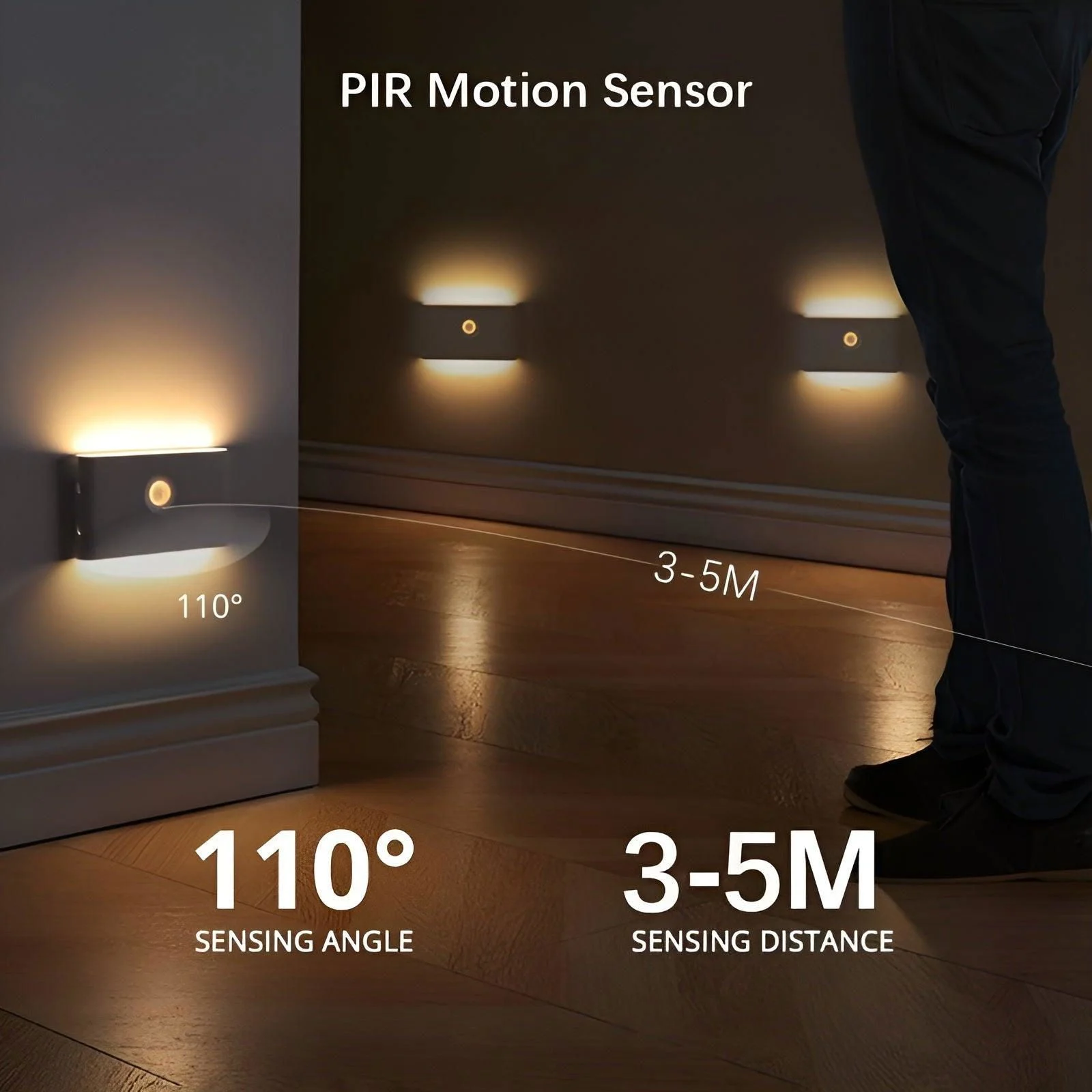 BrightGuard - Intelligent LED Wall Light with Motion Sensor -  - #tag1#