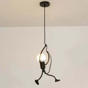 BrightHero - Retro wall lamp Iron Man for a striking interior