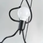 BrightHero Retro wall lamp Iron Man for a striking interior tag1