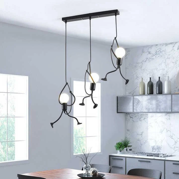 BrightHero - Retro wall lamp Iron Man for a striking interior -  - #tag1#
