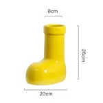 Bright Ceramic Wellington Boot Vase tag1