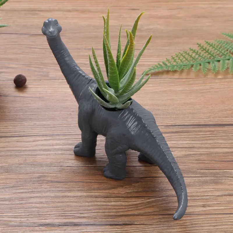 Bright Colourful Dinosaur Succulent Plant Pot tag1