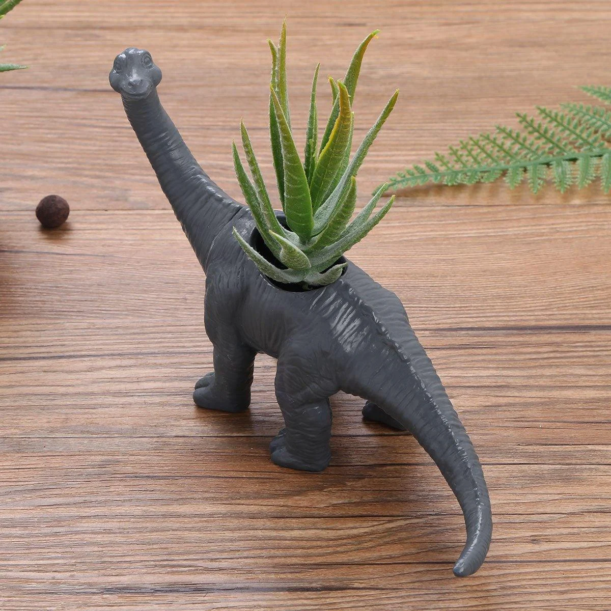 Bright & Colourful Dinosaur Succulent Plant Pot -  - #tag1#