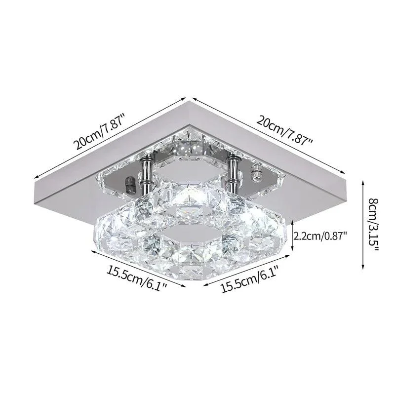 Bright Crystals Ceiling Lamp Chandelier -  - #tag1#