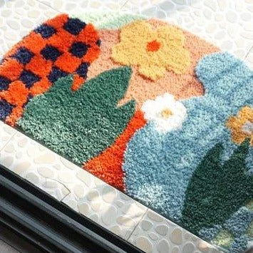 Bright Flowers Mat -  - #tag1#