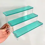 Brightly Coloured Three Layer Display Stand tag1