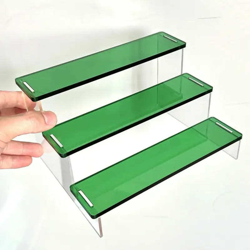 Brightly Coloured Three Layer Display Stand tag1