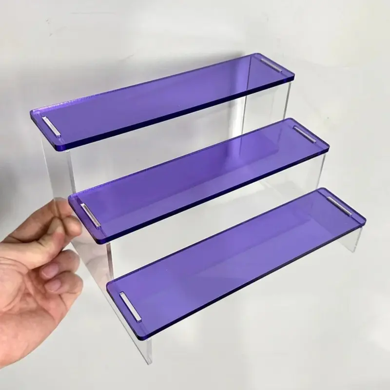 Brightly Coloured Three Layer Display Stand tag1