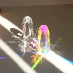 Bring Positive Energy to Your Home with this Colorful Crystal Prism Ornament tag1