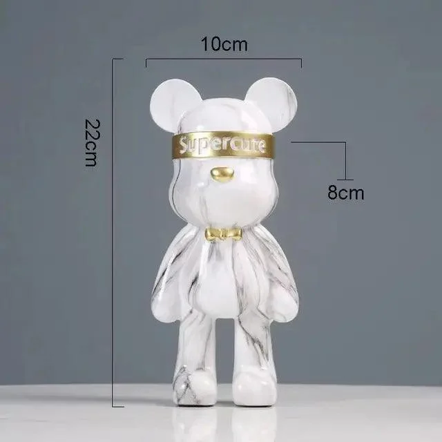 BrollyBear - graffiti bear figure -