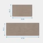 Brown_Grey_Linen_Rugs_Kitchen_Floor_Mats_Anti-Slip_Washed_-_-4144514 Brown Grey Linen Rugs Kitchen Floor Mats Anti Slip Washed