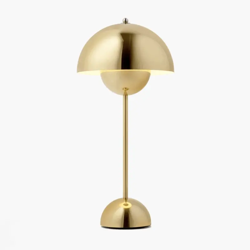 Brulee Modern Table Lamp Water Resistant Wireless and Rechargeable tag1