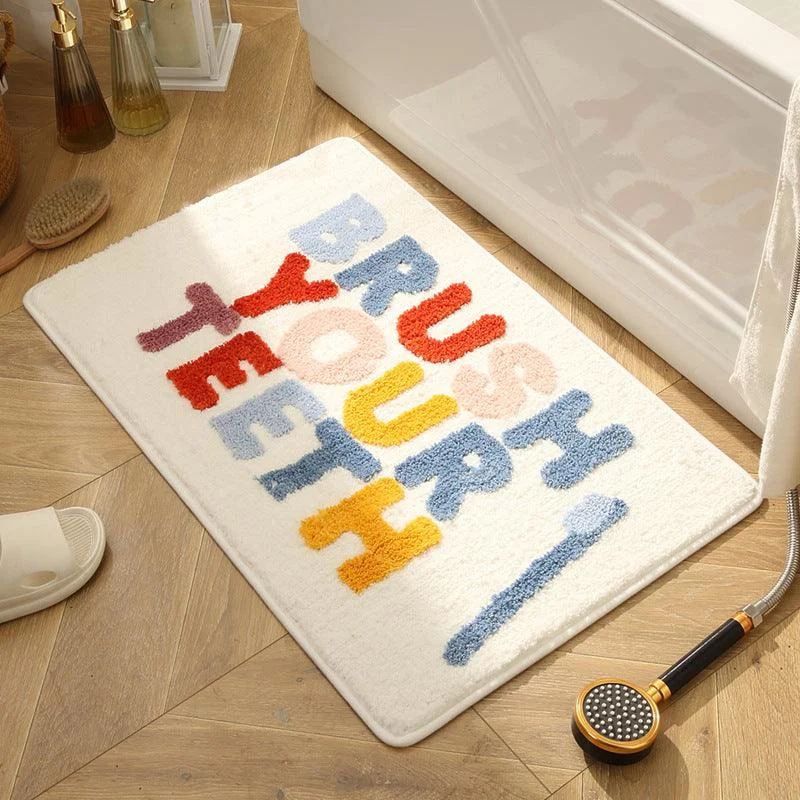 Brush Your Teeth Bath Mat -  - #tag1#