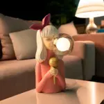 BubbleFairies Table Lamp Charming Quartet Cartoon Girls Statues tag1