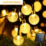 BubbleOrb String Lights Solar Powered String Lights Outdoor String Lights tag1
