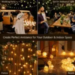 BubbleOrb String Lights Solar Powered String Lights Outdoor String Lights tag1
