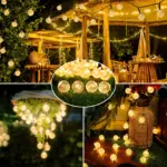 BubbleOrb String Lights Solar Powered String Lights Outdoor String Lights tag1
