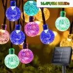 BubbleOrb String Lights Solar Powered String Lights Outdoor String Lights tag1