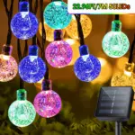 BubbleOrb String Lights Solar Powered String Lights Outdoor String Lights tag1