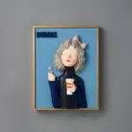 Bubble_Girl_3D_Wall_Art_Painting_-_-4144745 Bubble Girl 3D Wall Art Painting