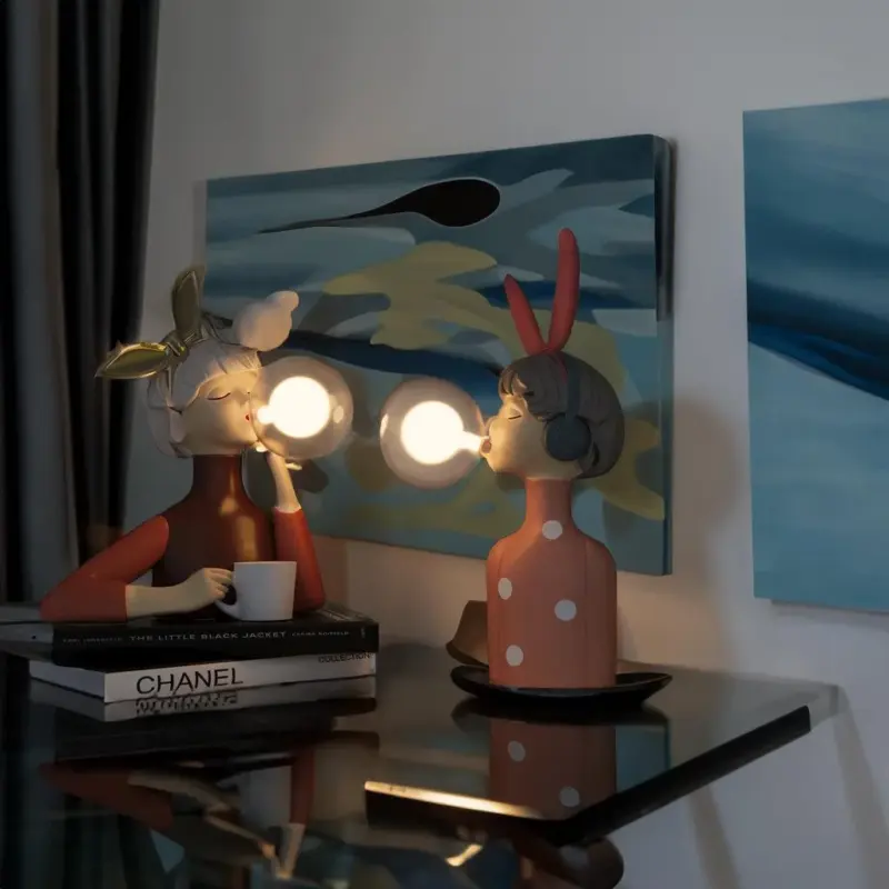 Bubble Girls Lamp Collection